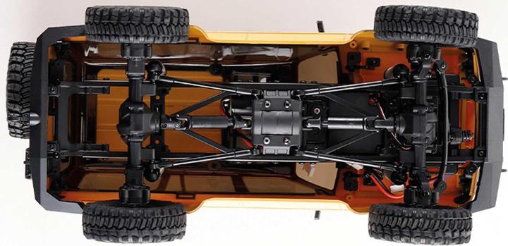 Actual product image FMS FCX18 Toyota LC80 1:18 yellow - RTR 2.4GHz (RTR Ready-to-Run)