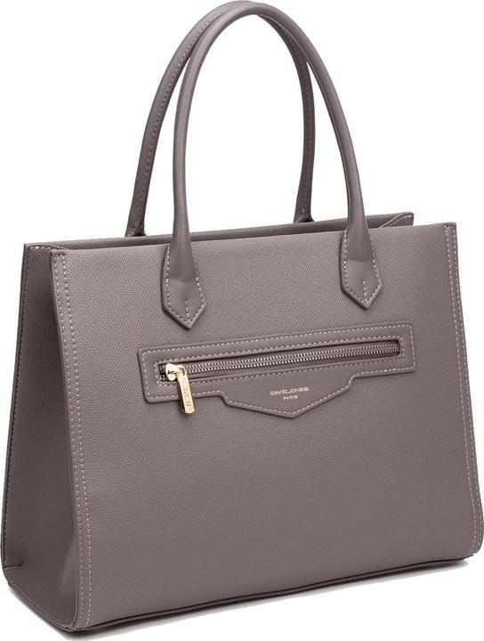 Actual product image David Jones Handtasche Damen - Modell Erisma Plus - 100% Veganes Pu-Leder - 33.0 X 25.0 X 13.0 Cm