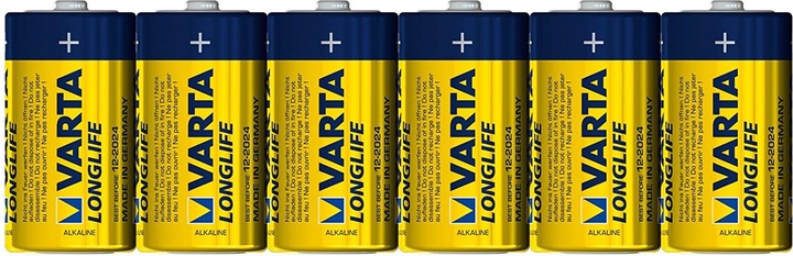 Produktbild Varta Longlife (6 Stk., C, 7600 mAh)