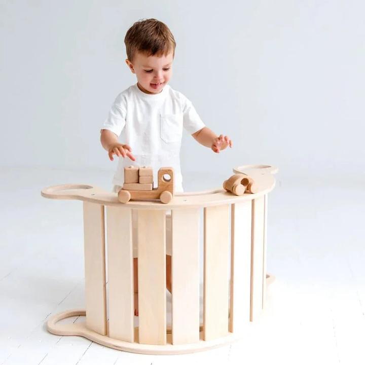 Produktbild Montessori Balancewippe/Rocker Schaukel - Naturale