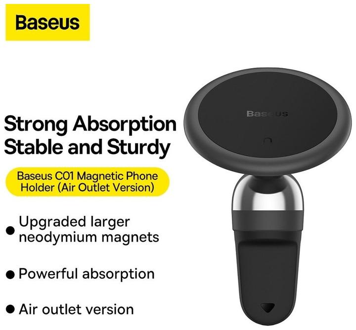 Produktbild Baseus C01 Air Vent Magnetic Phone Holder