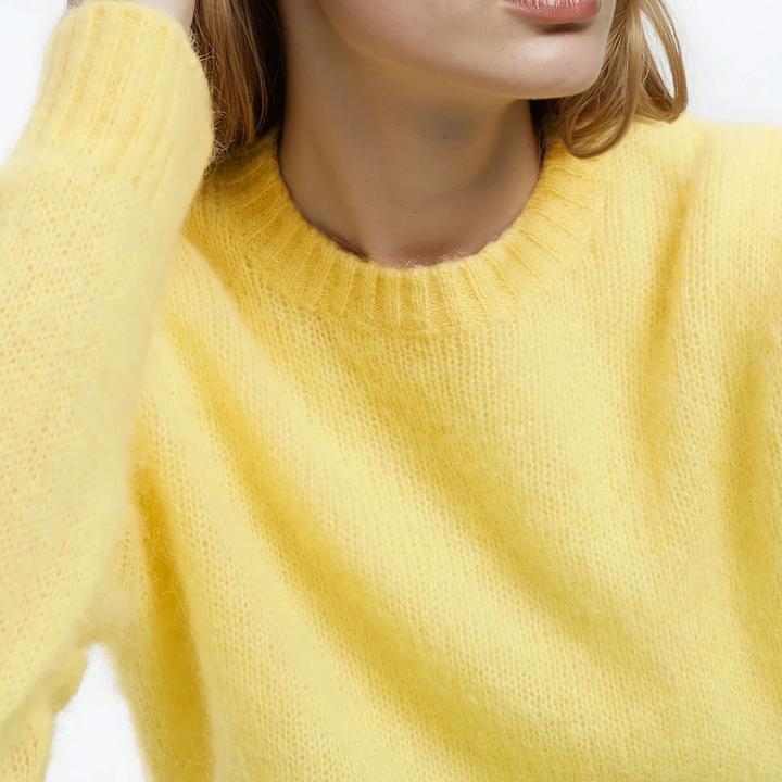 Produktbild La Redoute Collections Grobstrickpullover mit rundem Ausschnitt (M)