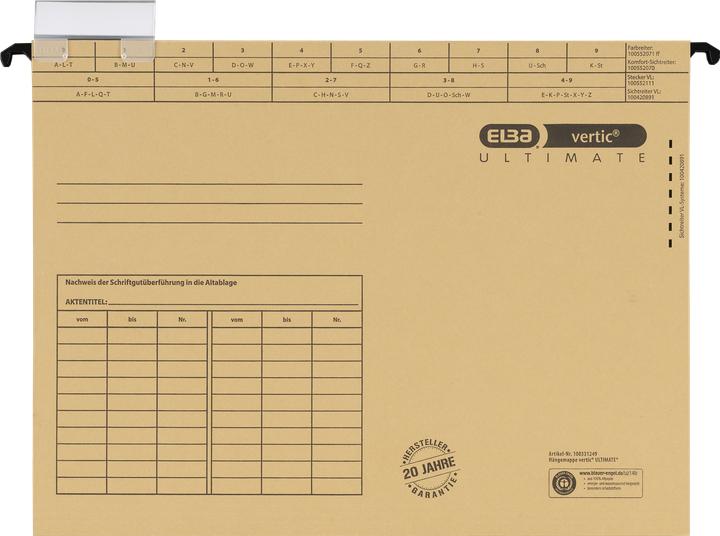 Produktbild Elba Hängemappe 320g (A4, 1x)