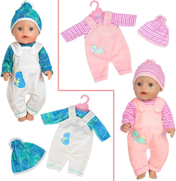 Actual product image Ebuddy Doll clothes 10 sets