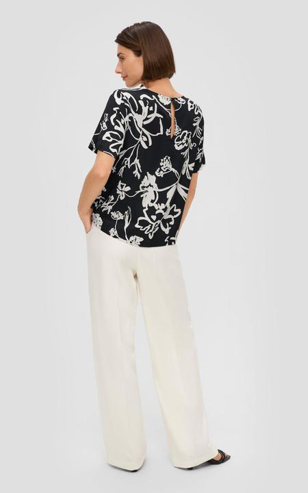 Immagine prodotto s.Oliver Bluse Bluse mit Rundhalsausschnitt (34)