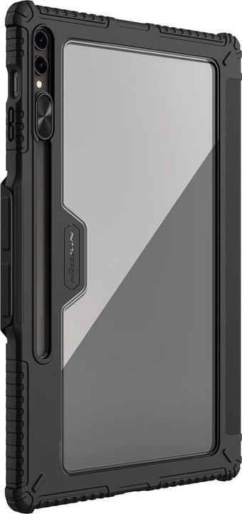 Nillkin Bumper Leather Case Pro Hülle für Samsung Galaxy Tab S9 Ultra – Schwarz (Samsung Galaxy Tab S10 Ultra)