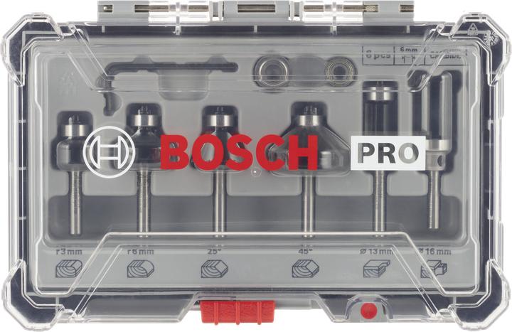 Actual product image Bosch Professional Zubehör Edge milling cutter set.