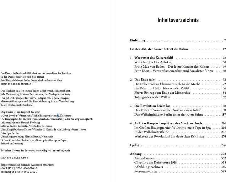 Produktbild Kaisersturz (Deutsch, Lothar Machtan, 2018)