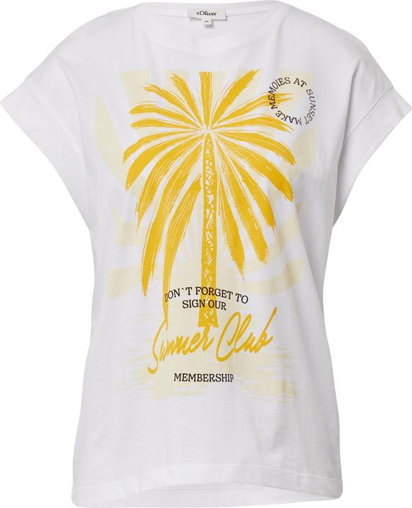 Produktbild S.Oliver T-Shirt T-Shirt im Relaxed Fit mit Folienprint (44)
