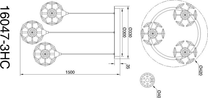 Produktbild Globo Virina (2700 lm)