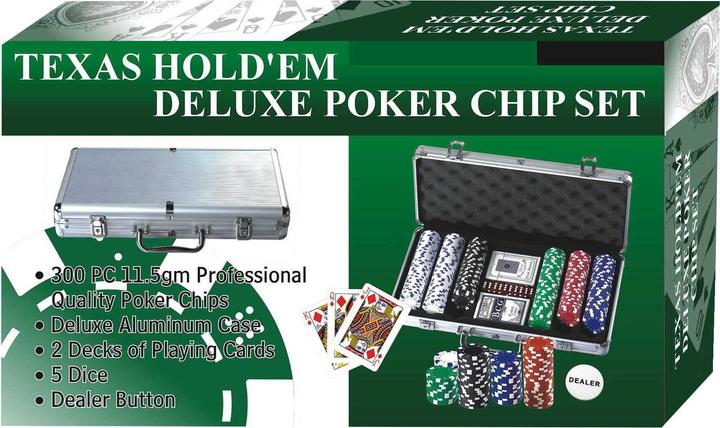 Produktbild Philos Pokerchips, Aluminiumkoffer (Dänisch, Deutsch, 2 - 6 Spieler)