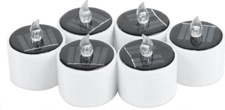 Immagine prodotto Cover-Discount Set di 6 luci solari da tè a LED (6 x)