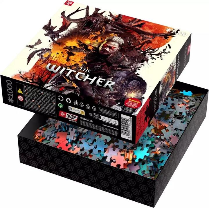 Actual product image Cenega Good Loot Gaming Puzzle: The Witcher (Wiedźmin) Monsters 1000 elementów (1000 pieces)