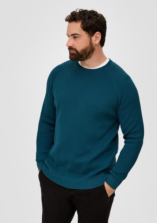 Immagine prodotto s.Oliver Strickpullover Feinstrickpullover aus Baumwolle (XXL)