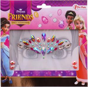 Produktbild Toi-Toys Gesichtsdiamanten Prinzessin 2 sortiert