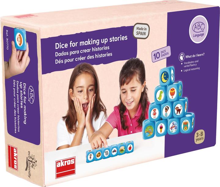 Image du produit Akros Interdidact Cube à histoires (3 - 7 Années)