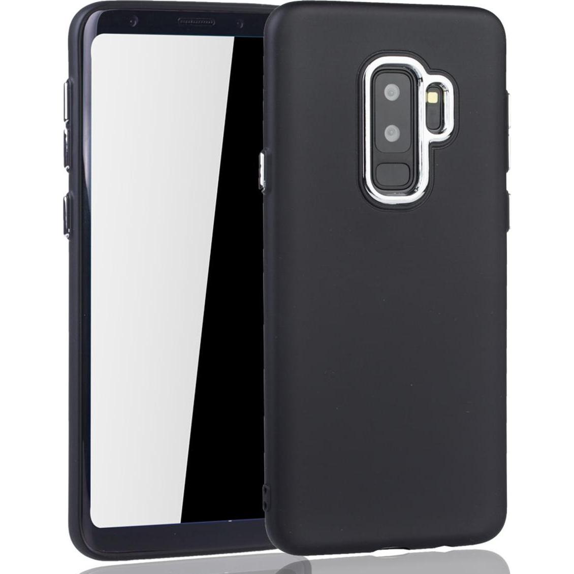 Thumbnail - König Design Handyhülle für Samsung Galaxy S9 Plus Schutzcase Backcover Bumper Etuis Schwarz (Samsung Galaxy S9+), Smart...