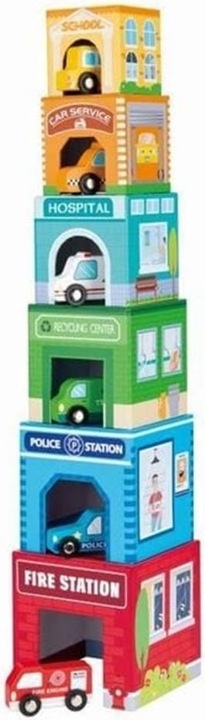 Produktbild Spielba Stapelturm mit 6 Autos