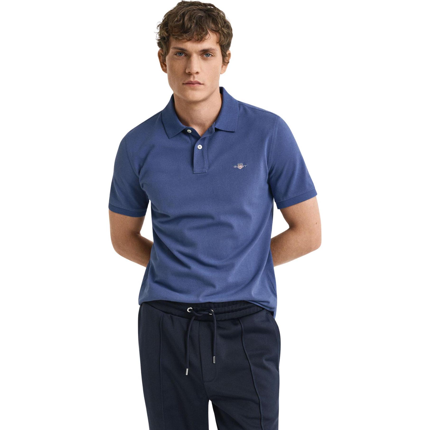 Thumbnail - GANT, Herren, Shirt, Shield, Blau, (XL)