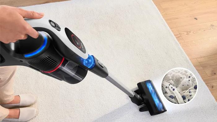 Image du produit BOS Aspirateur rechargeable, Unlimited 9, Blanc BCS931WBA