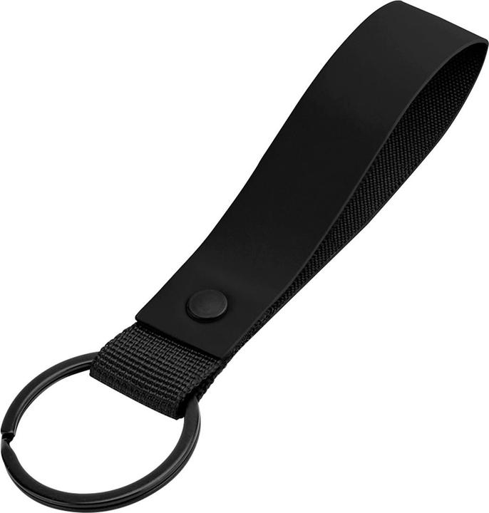 Actual product image Bagbase Matte PU Keyring