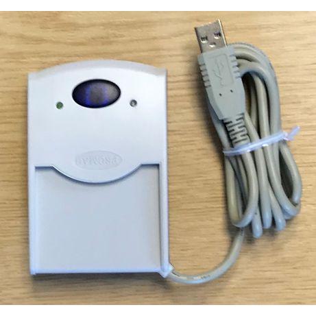 Thumbnail - Promag PCR-330M, USB RFID Lesegerät, 13,56 MHz, Slot, USB (Keyboard-Mode), Masse (BxHxT): 65x23x100mm (USB), Speicherkar...