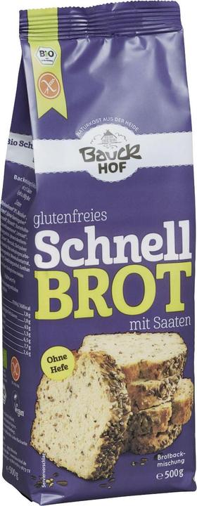 Image du produit Bauckhof Pain rapide avec mélange de cuisson aux graines bio (500 g)