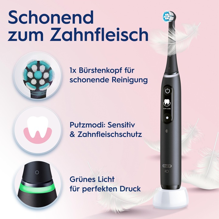 Actual product image Oral-B iO 6 + Sensitive (Oscillating toothbrush)