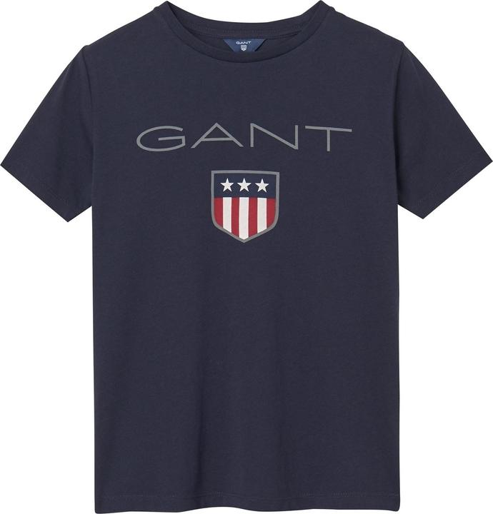 Actual product image GANT T-shirt Sporty Comfortable fit Shield Logo - 17738 (146, 152)