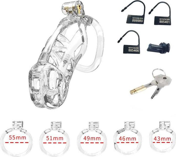 Actual product image Rimba P-Cage Peniskäfig Transparent (L)