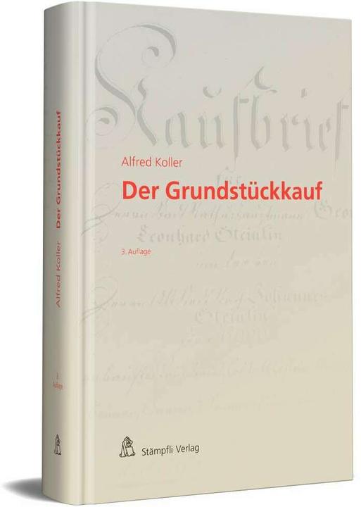 Actual product image Der Grundstückkauf (German, Jörg Schmid, 2017)