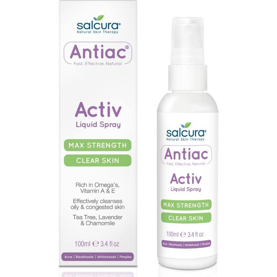 Thumbnail - Salcura, Gesichtsreinigung, Antiac Activ Liquid Spray 100 ml (Reinigungstücher, 100 ml)
