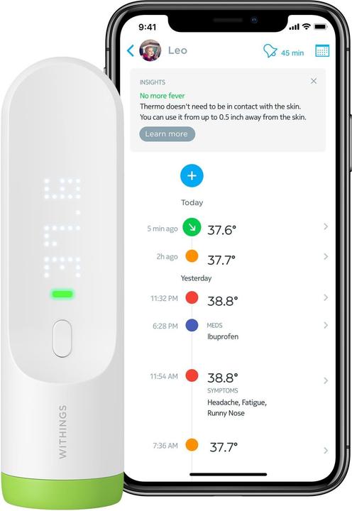 Immagine prodotto Withings Thermo (Fronte, Senza contatto)