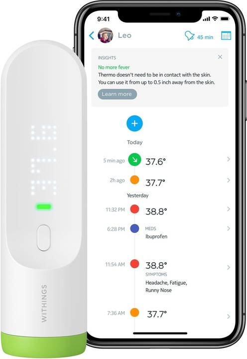 Productafbeelding Withings Thermo (Contactloos, Voorhoofd)