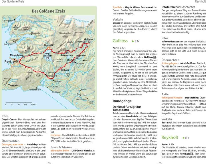 Produktbild Reise-Handbuch Reiseführer Island (Deutsch, Sabine Barth, 2023)