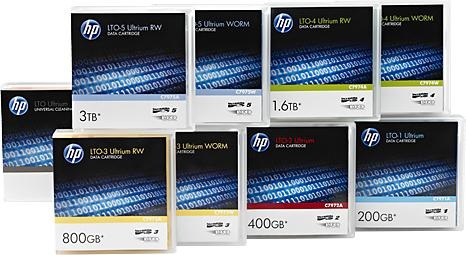 Actual product image HPE E LTO-7 Ultrium RW Custom Labeled Data Cartridge () (LTO-1 Ultrium, 15000 GB)