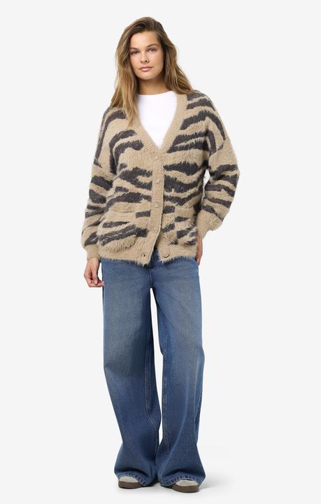 Produktbild Noisy May Animalprint Strickjacke (L)