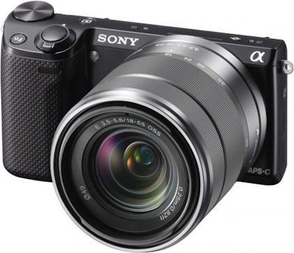 Actual product image Sony NEX-5RK, FullHD, Touch-LCD, 18-55mm Kit