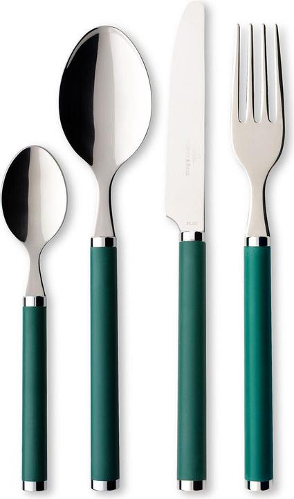 Villeroy & Boch 24-piece cutlery set Play! green garden (24 Piece, Cutlery set)
