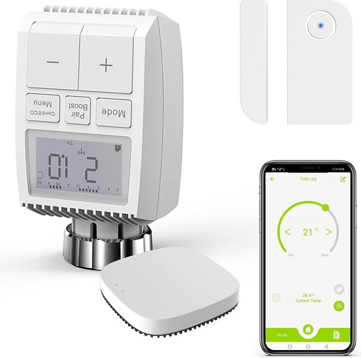 Actual product image Awow Radiator thermostat