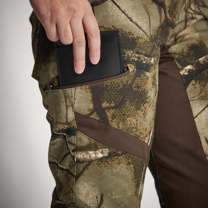 Produktbild Solognac Jagdhose 500 Damen geräuscharm atmungsaktiv Camouflage (46)