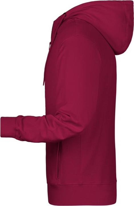 Immagine prodotto James & Nicholson Felpa con Cappuccio e Zip Intera Uomo (5XL)