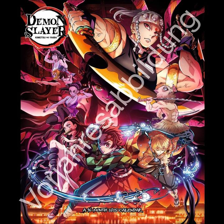Image du produit Demon Slayer Broschurkalender 2026 (Couverture souple, Anglais)
