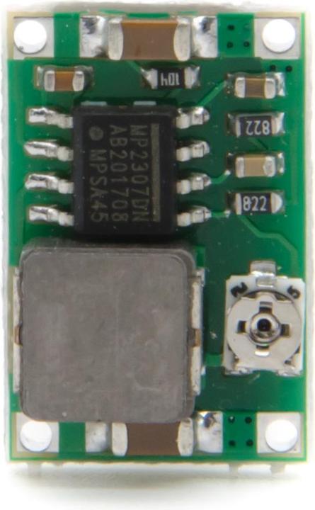 Actual product image Purecrea MP2307 mini 2A switching regulator DC-DC step-down converter