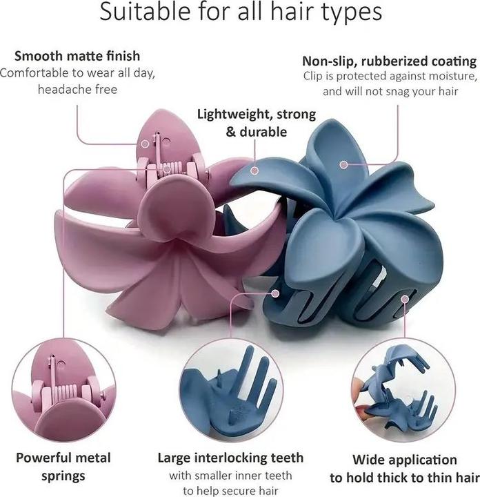 Produktbild ASMI Haarkrallen (4 Stk.)