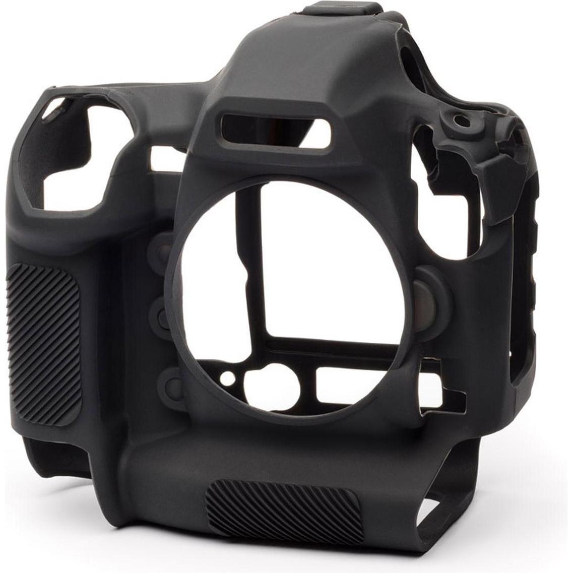 easyCover Protezione in silicone nera per Nikon D6 (Custodia per fotocamera), Borsa fotocamera, Nero
