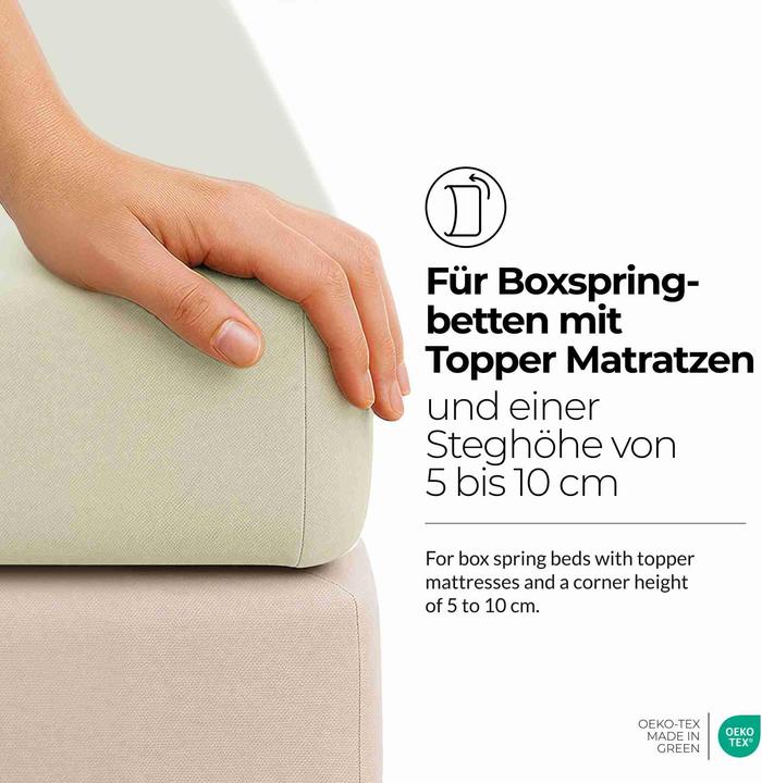 Produktbild Etérea Comfort Jersey Topper (100 x 200 cm, 90 x 200 cm)
