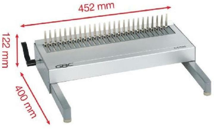Actual product image GBC Comb Closer Machine CC500 (Comb binding)