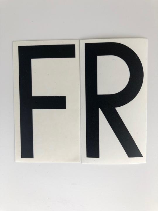 Trem Buchstabe R