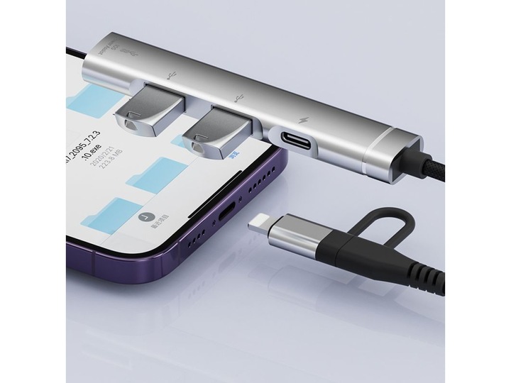 Produktbild PowerGuard 6-in-1 OTG Adapter (Lightning, USB Typ C)